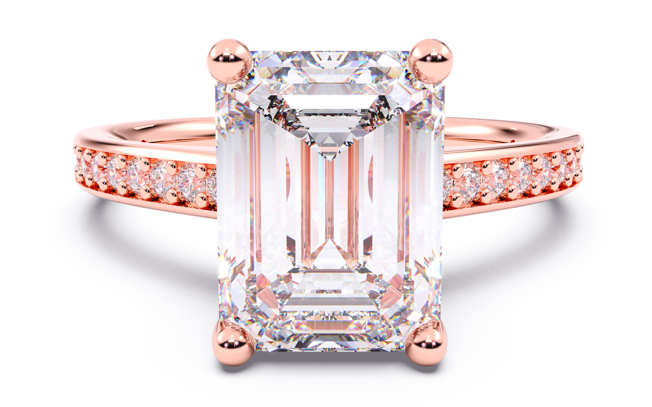 300 Solitaire Wedding Engagement Rings 3dm stl renders details 3D print model_22