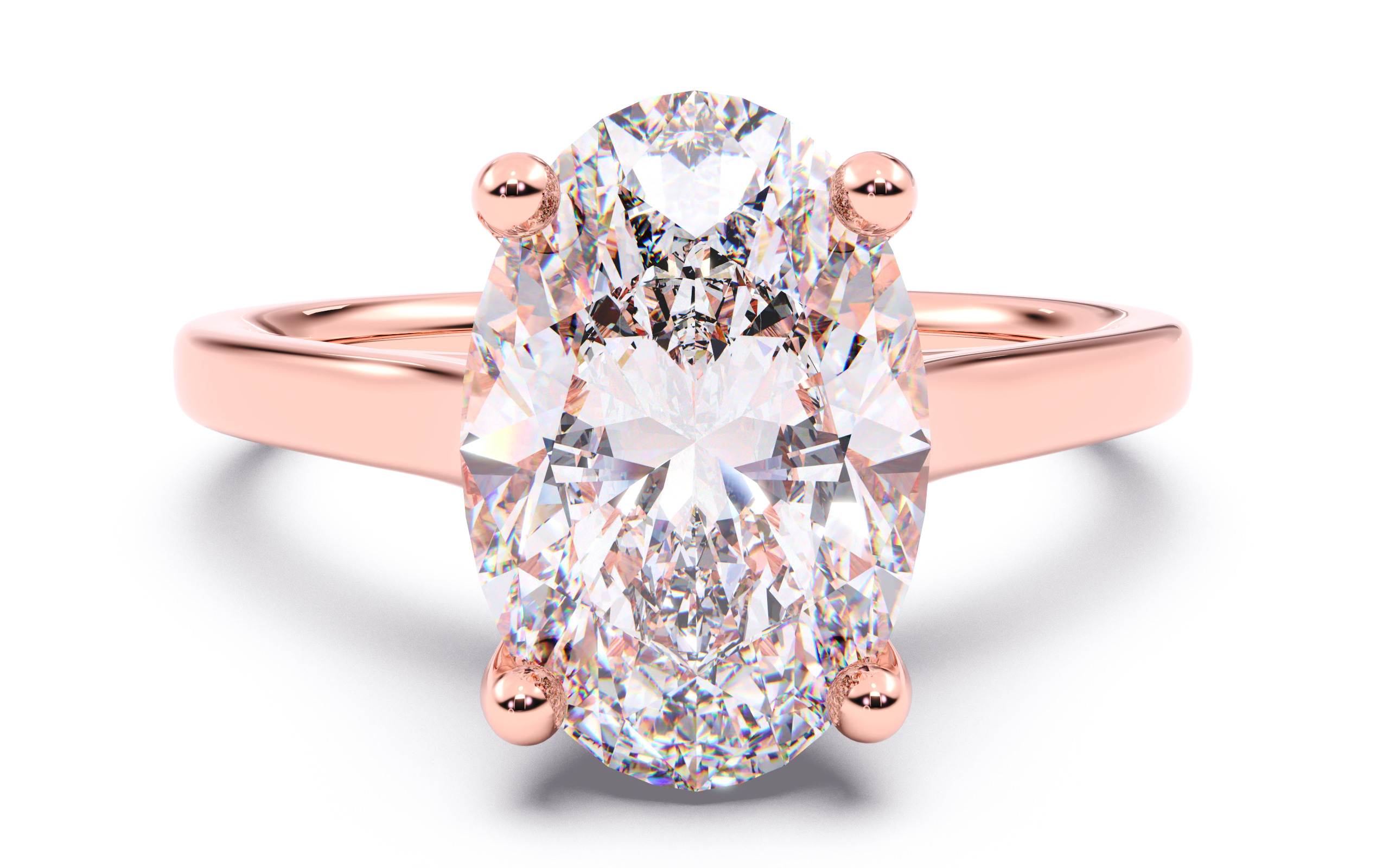 300 Solitaire Wedding Engagement Rings 3dm stl renders details 3D print model_53