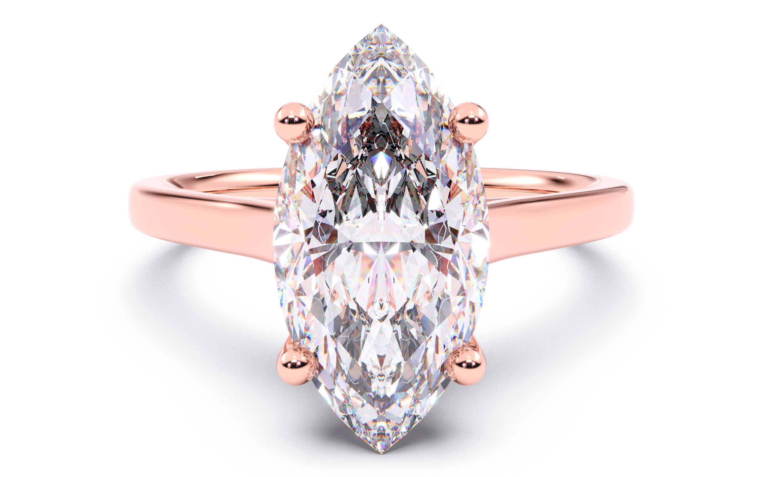 300 Solitaire Wedding Engagement Rings 3dm stl renders details 3D print model_18