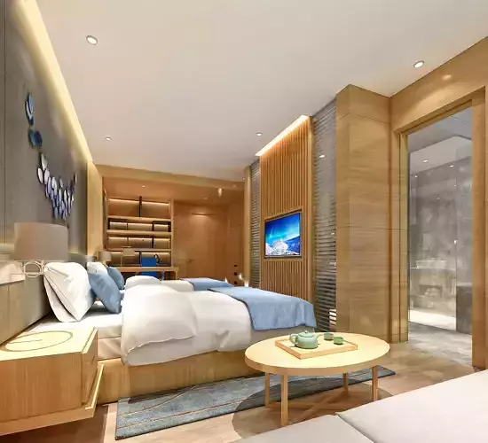 Hotel Room 3D model