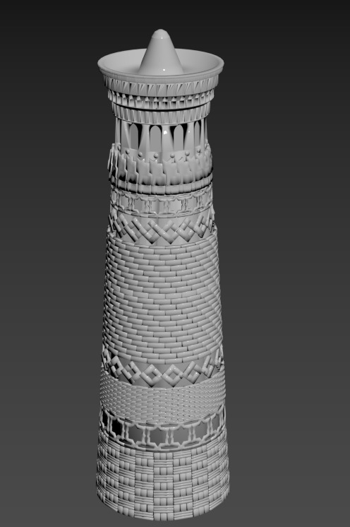 Minaret Kalyan and Madrasa Poi Kalon 3d model 3D print model_3