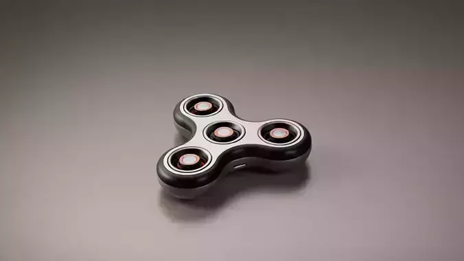Precision Designed Fidget Spinner High-Quality 3D Model