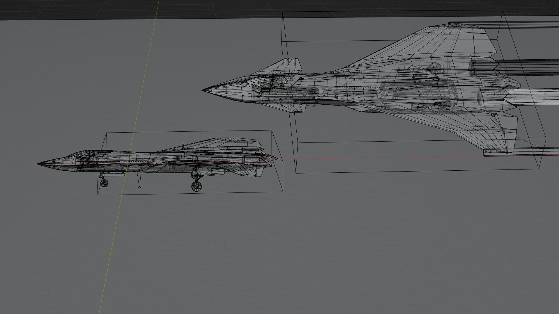 Boeing F-47 Thunderstorm NGAD Low-poly 3D model_15