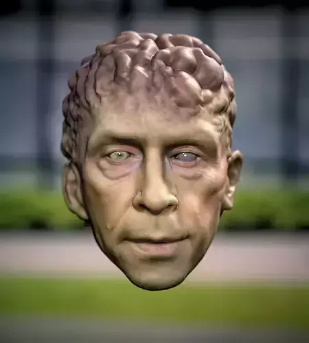  Samuel Sterns Leader Tim Blake Nelson captain america 3D print model