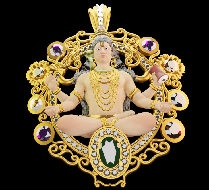 Mahadev 3D Model for 3D Printing 3D print model_10