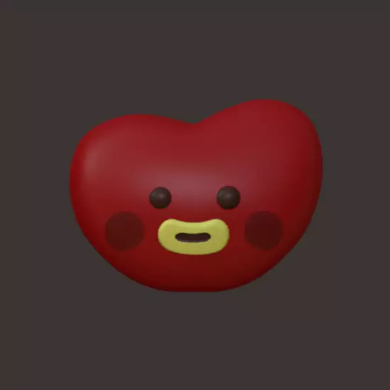 BT21 Pendant - Tata 3D print model