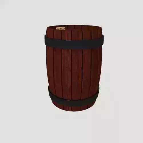 Corked  Barrel 3D model