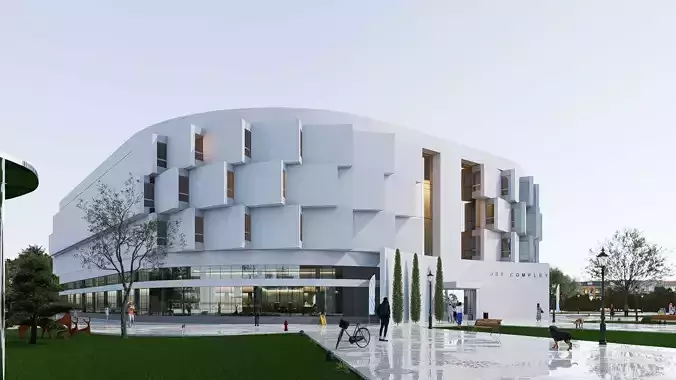 sports and concert arena