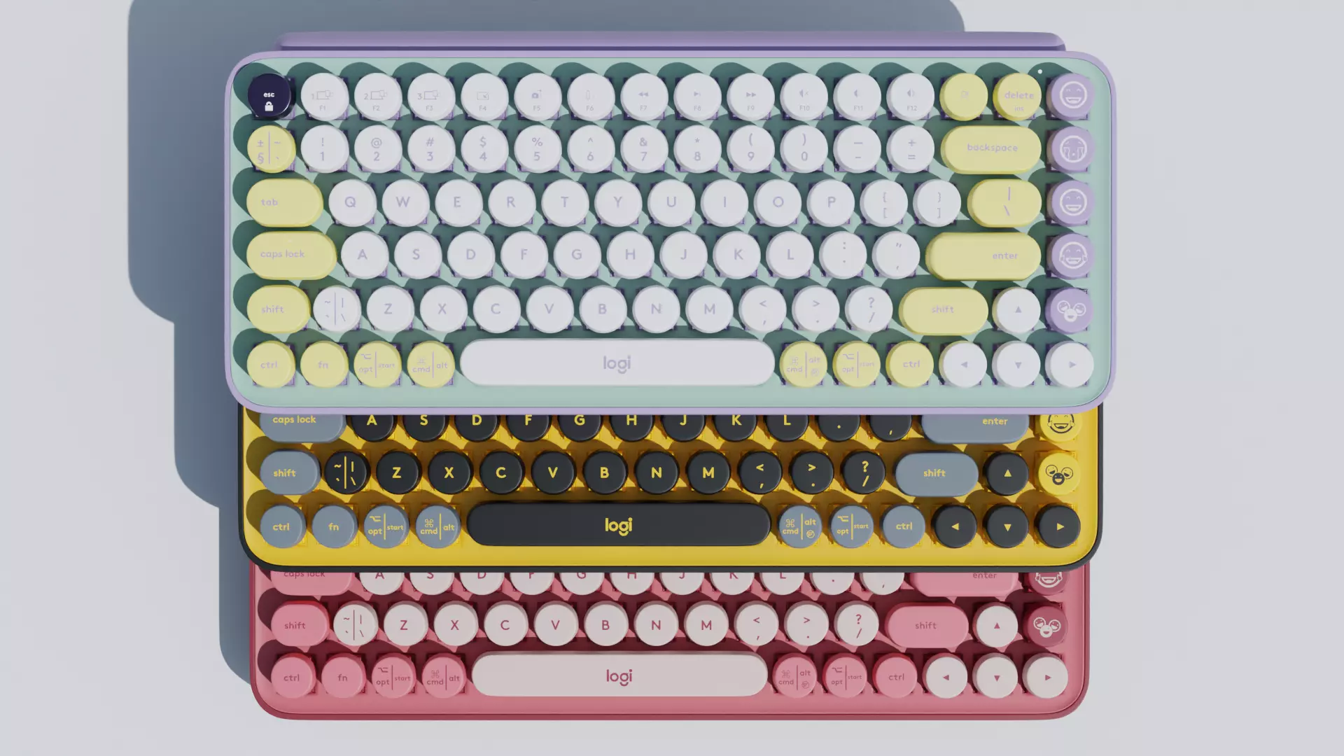 Logitech POP Keyboard Bundle 3D Model Free 3D model_0