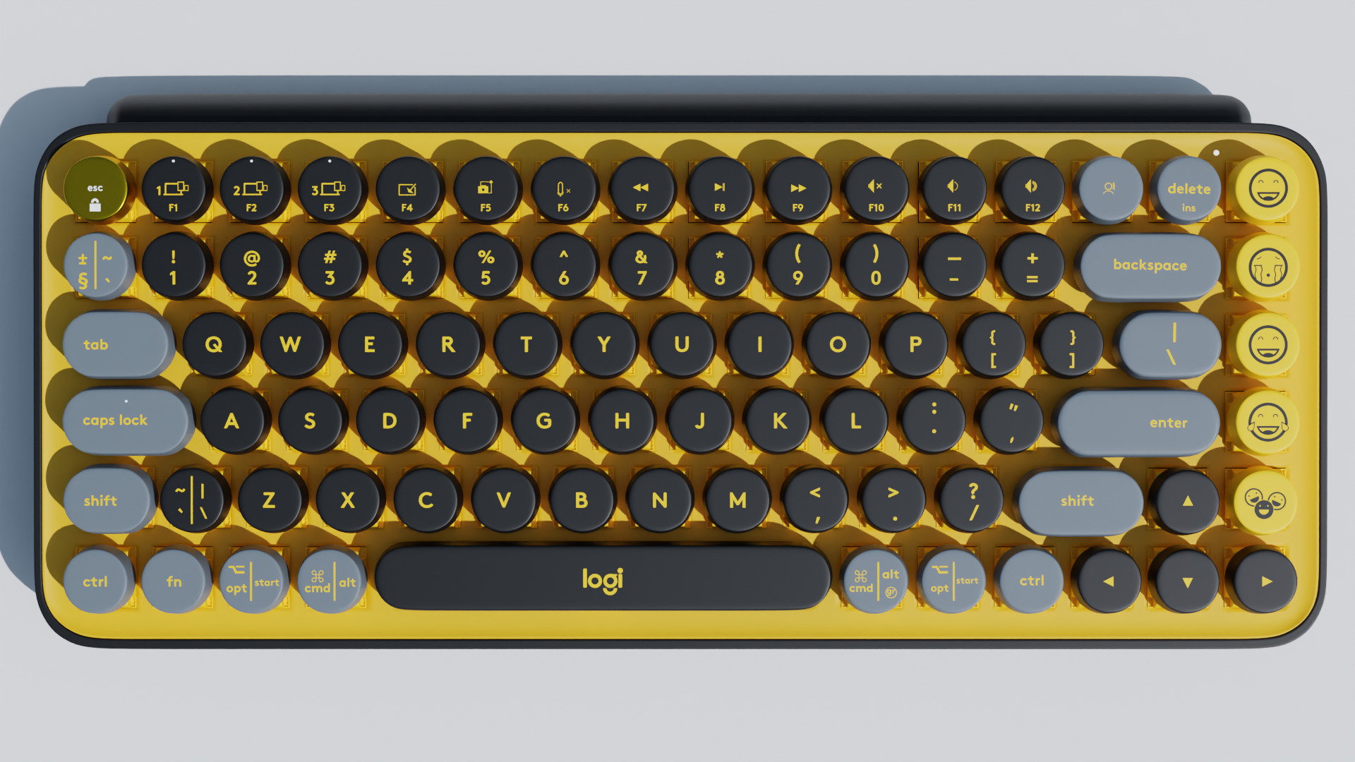 Logitech POP Keyboard Bundle 3D Model Free 3D model_1