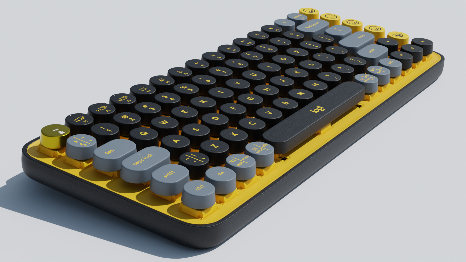 Logitech POP Keyboard Bundle 3D Model Free 3D model_2