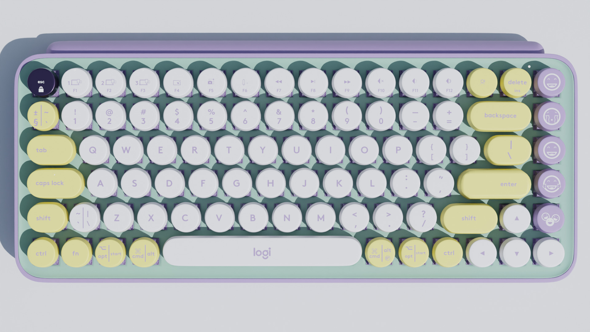 Logitech POP Keyboard Bundle 3D Model Free 3D model_5