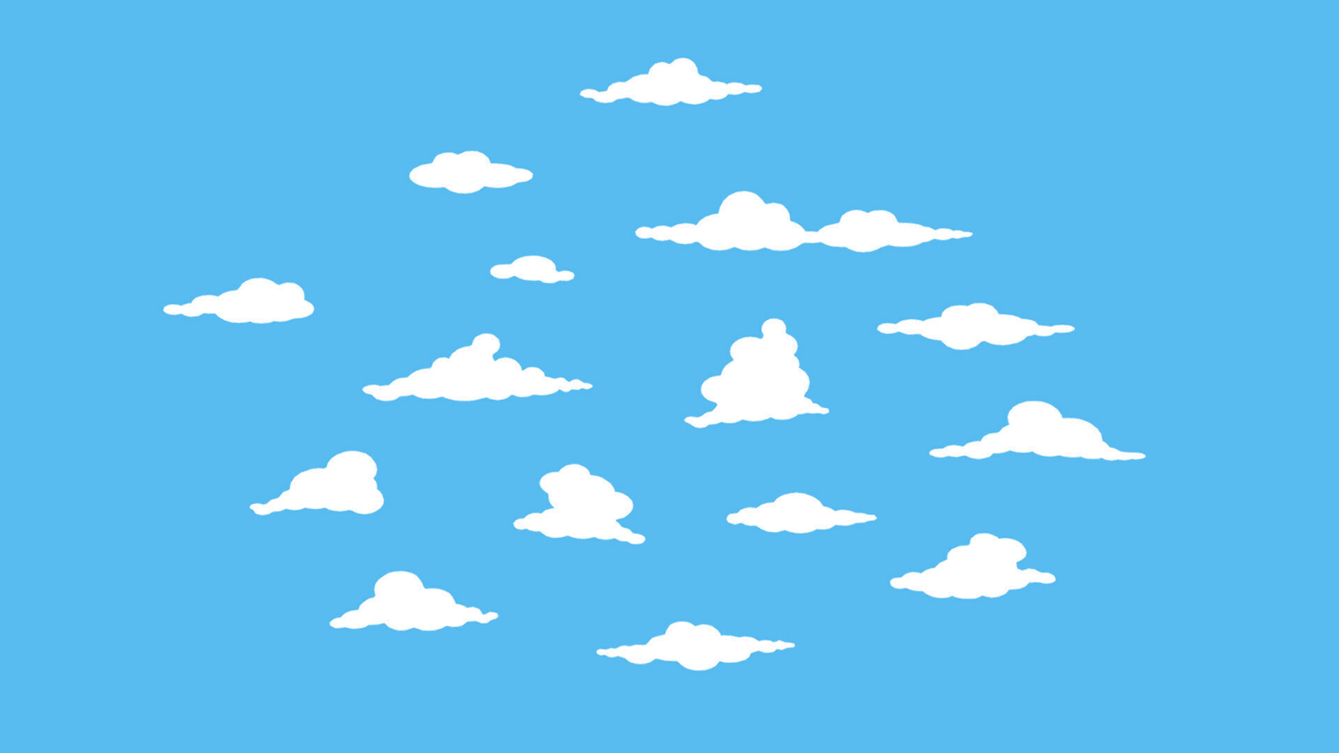 Stylized Clouds Pack - Vol 02 Low-poly 3D model_4