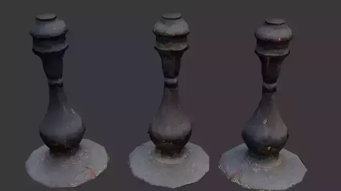 Antique Cast Iron Baluster