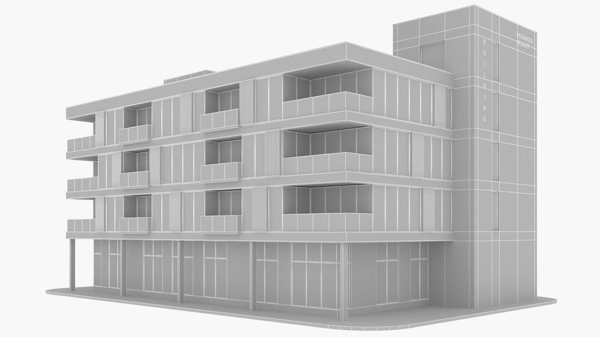 building Low-poly 3D model_14