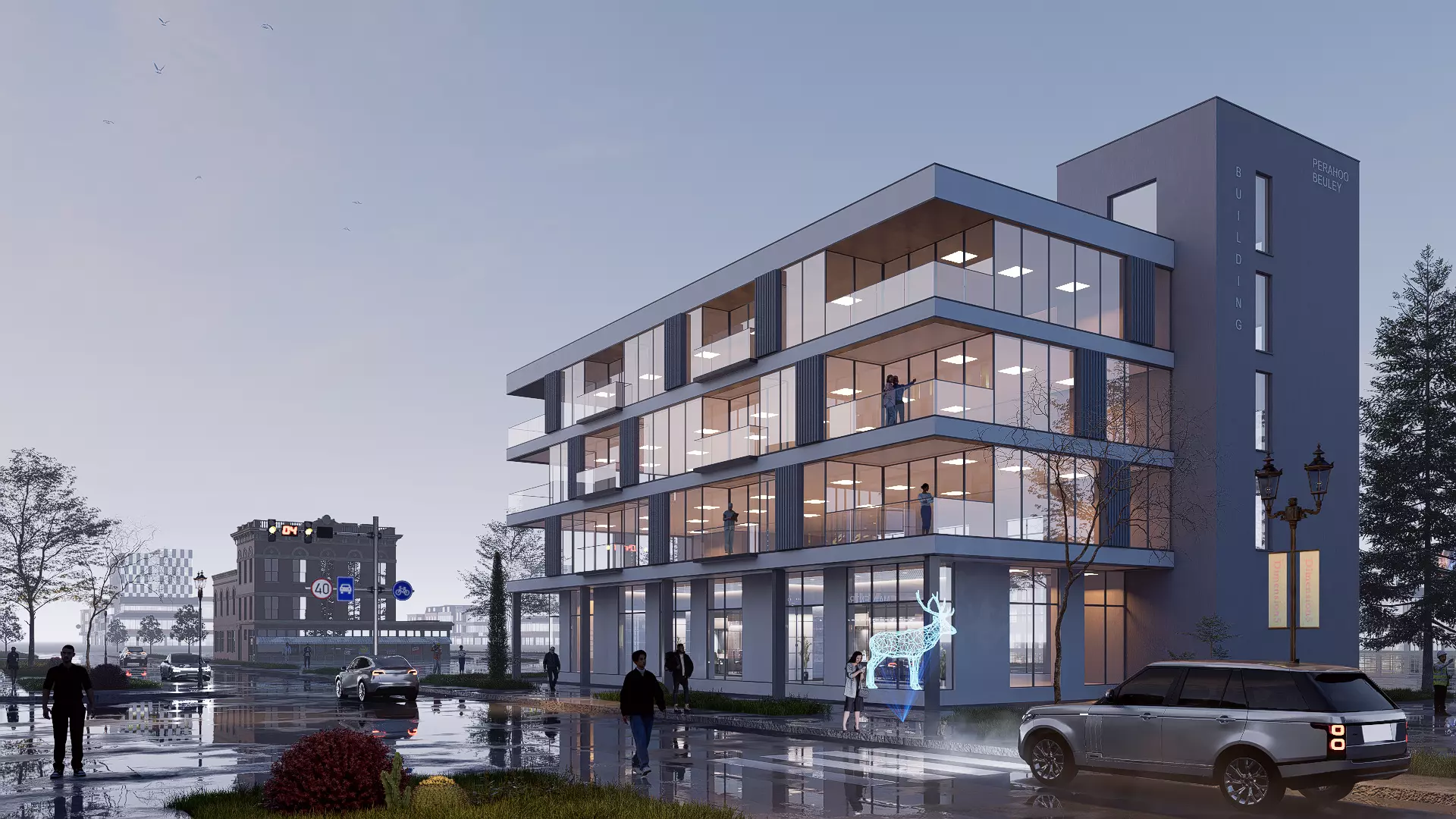 building Low-poly 3D model_0