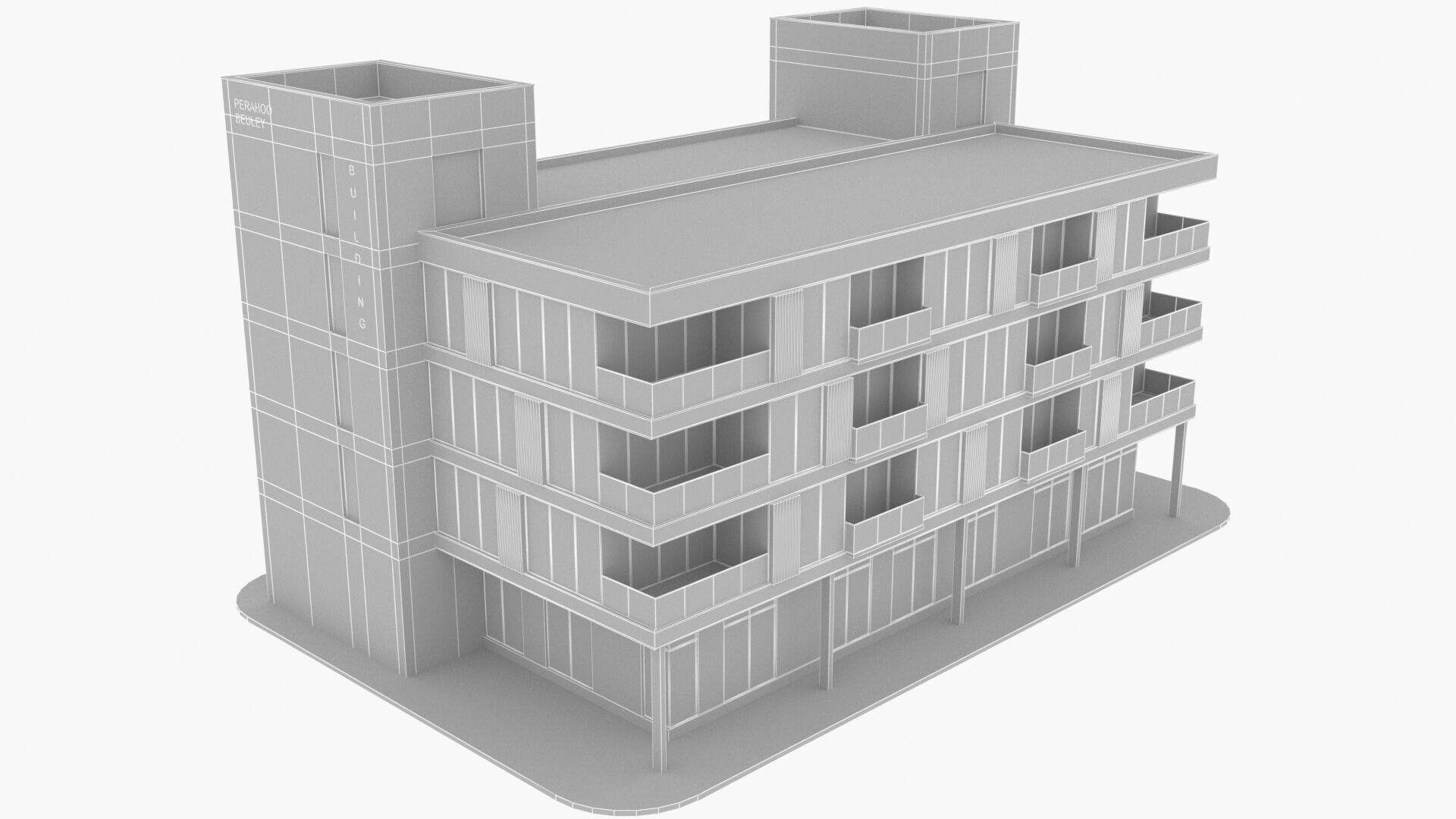 building Low-poly 3D model_15