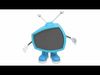 Cartoon TV 3D model_1