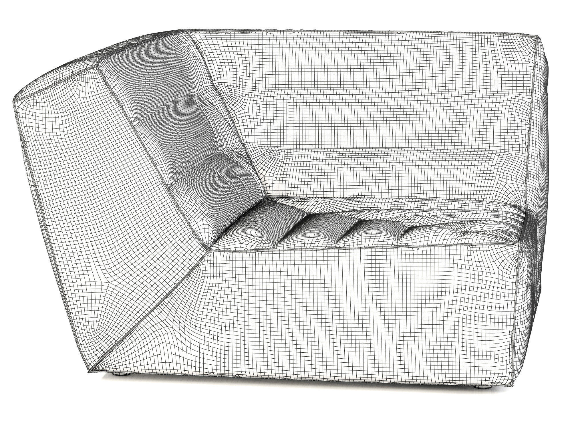 Restoration Hardware 68 Sofas set 3D model_30