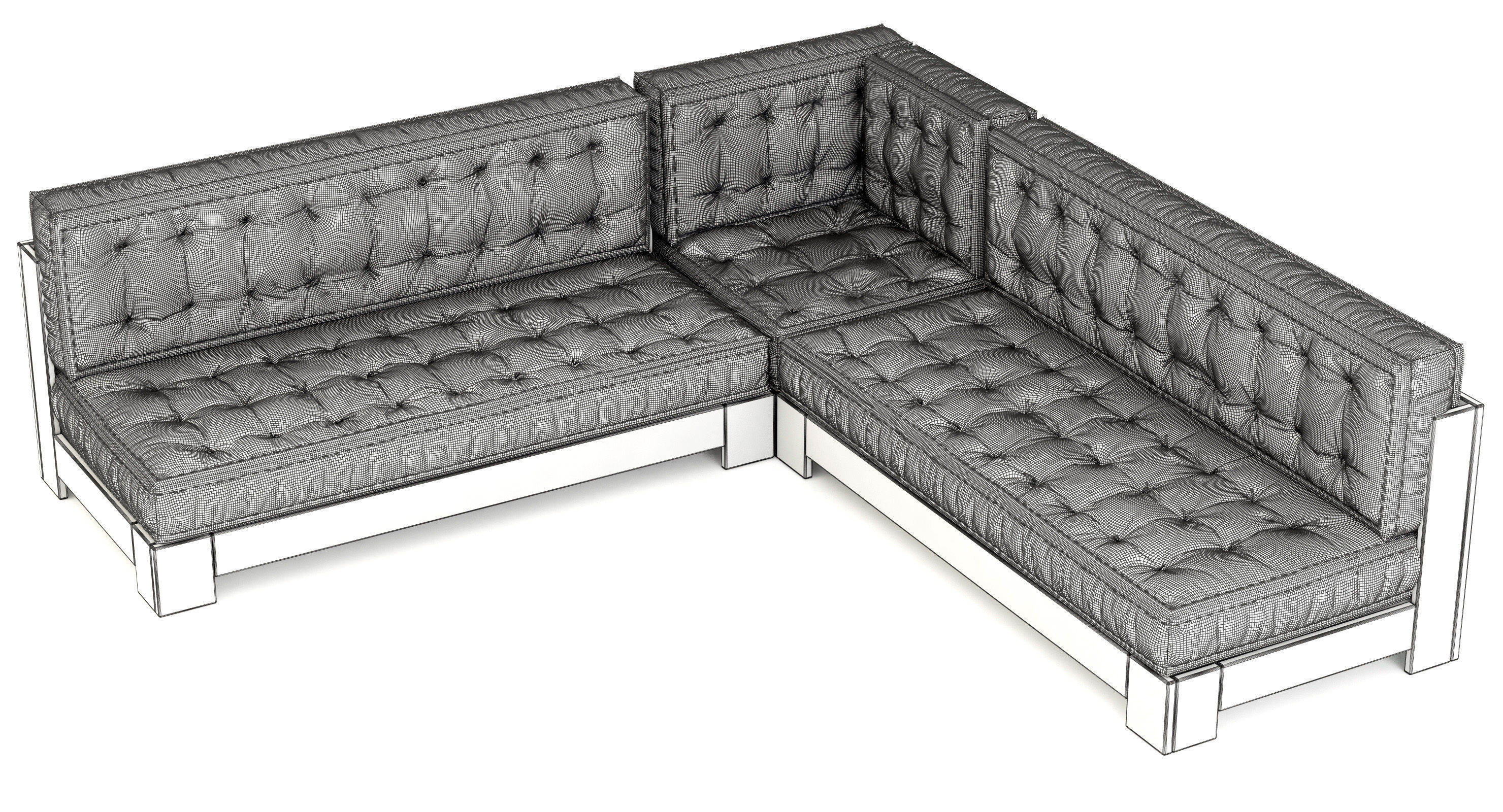 Restoration Hardware 68 Sofas set 3D model_124