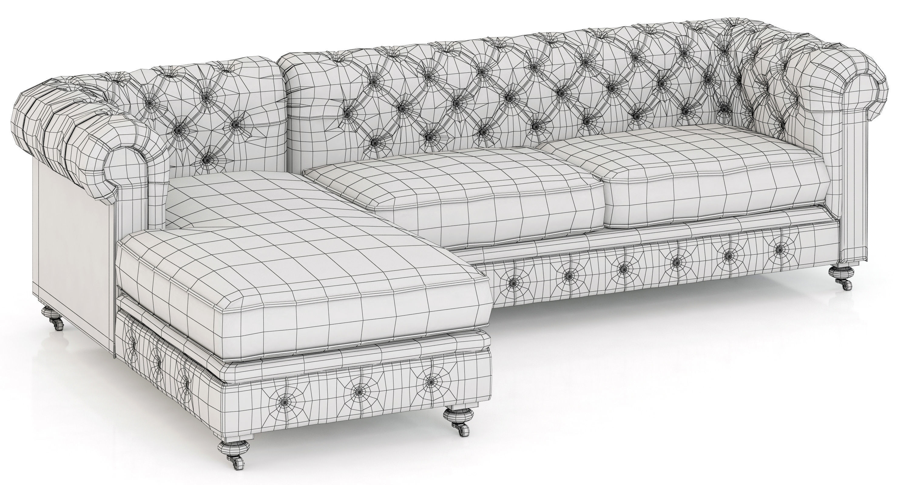 Restoration Hardware 68 Sofas set 3D model_74