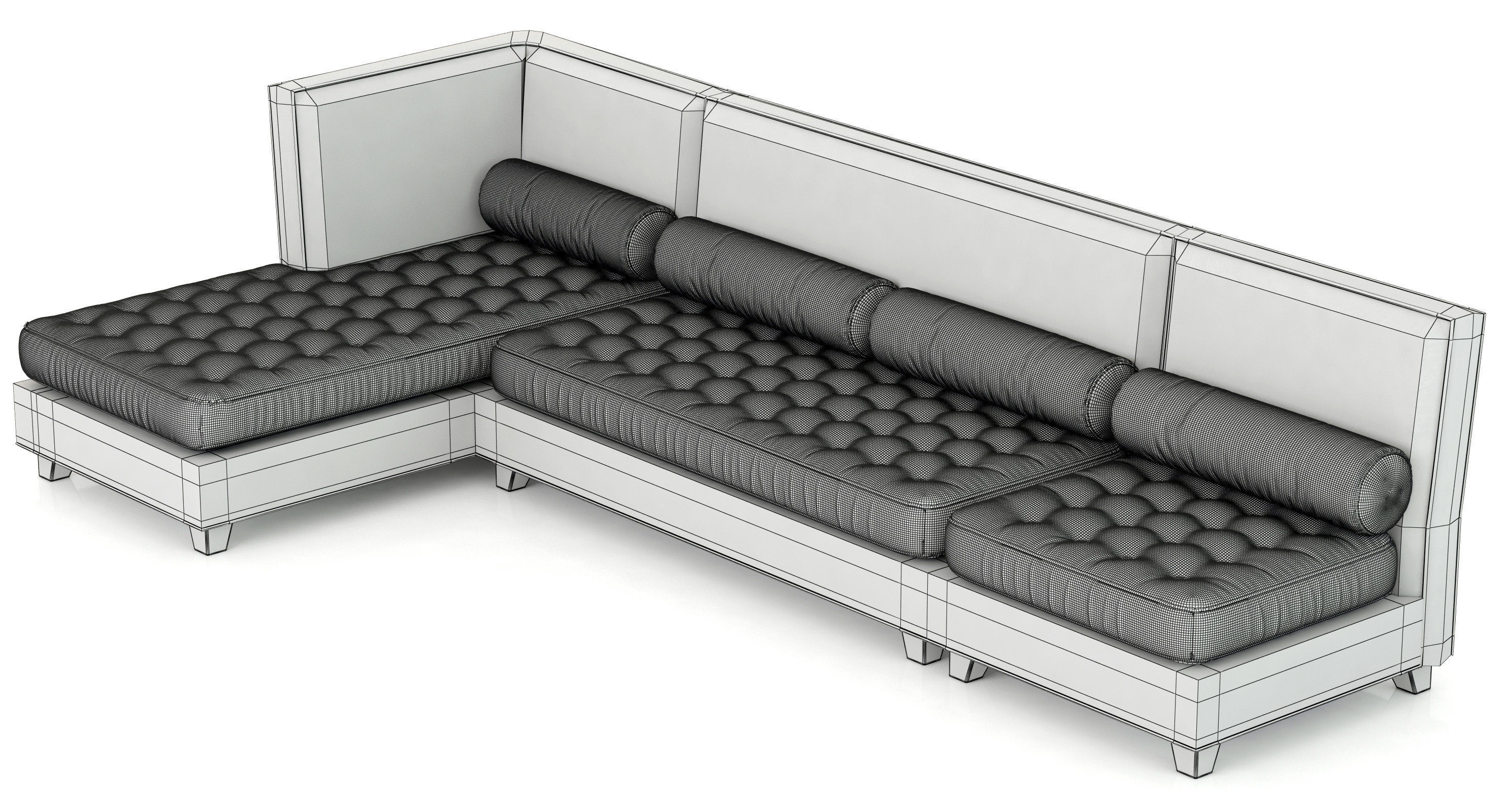 Restoration Hardware 68 Sofas set 3D model_136