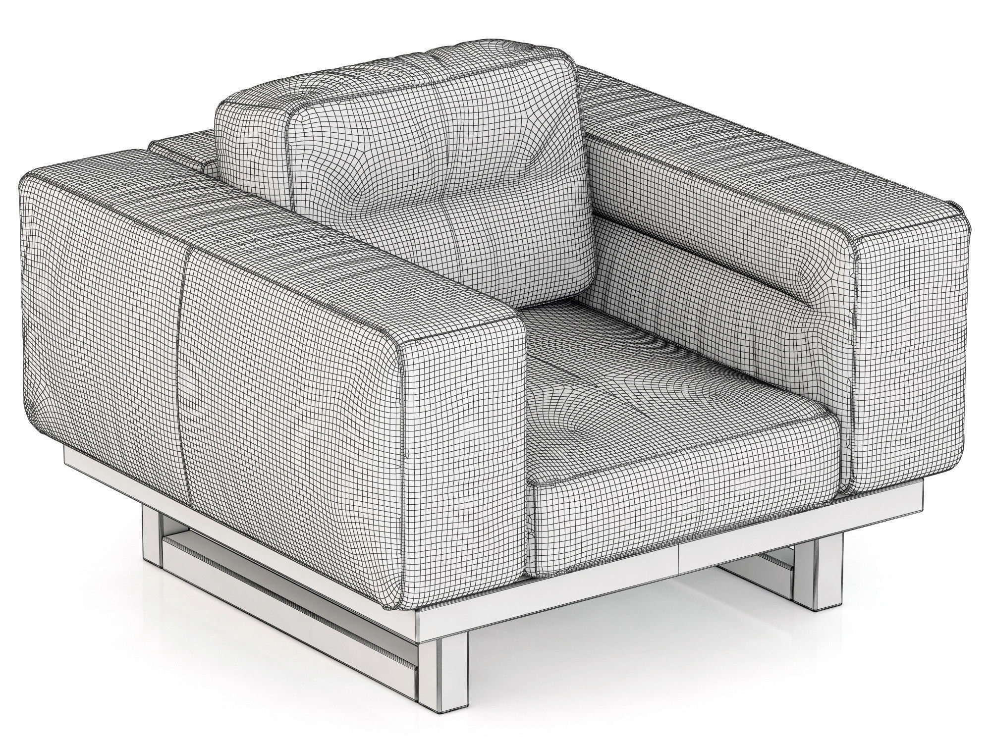 Restoration Hardware 68 Sofas set 3D model_34
