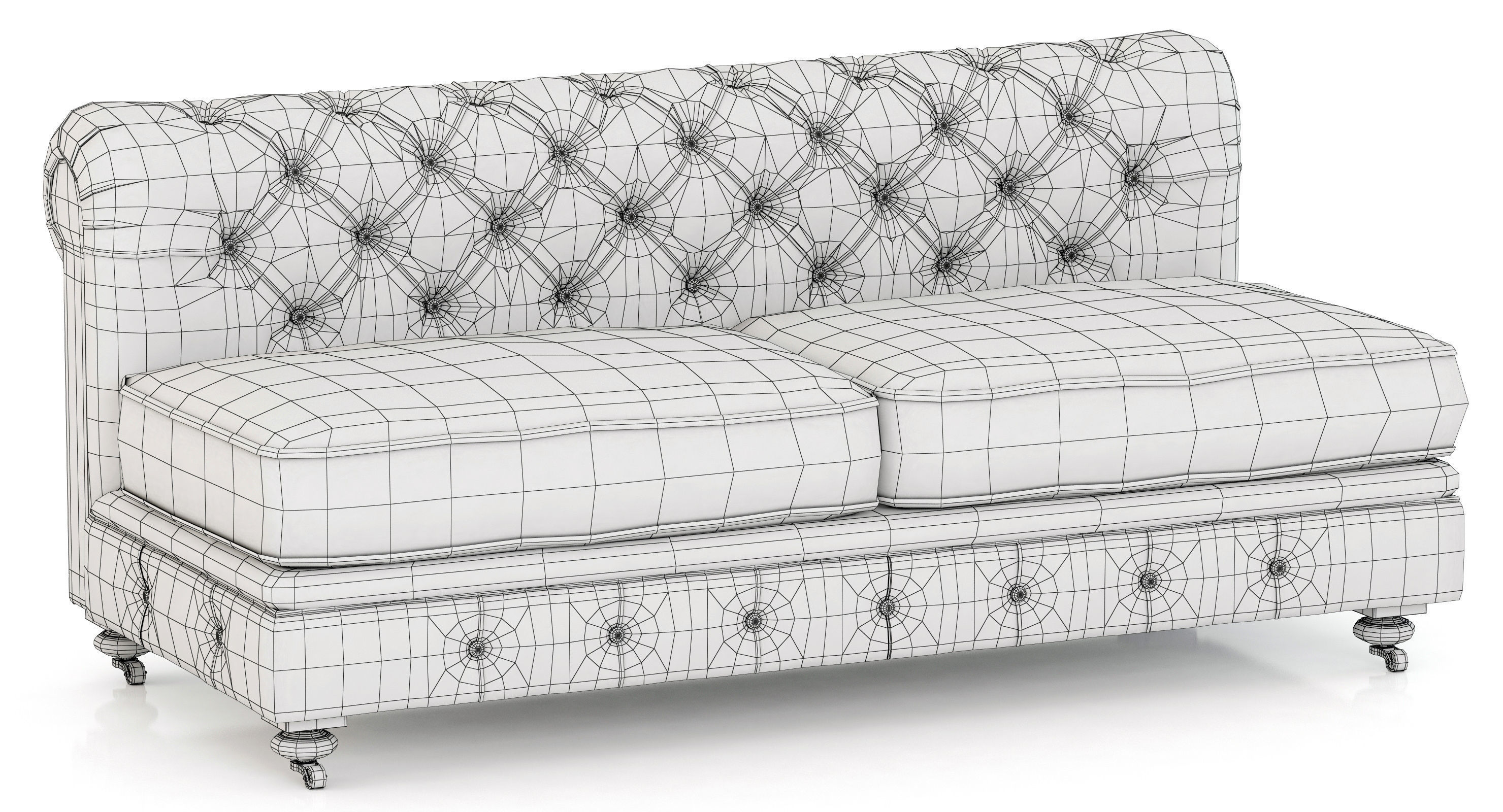 Restoration Hardware 68 Sofas set 3D model_70