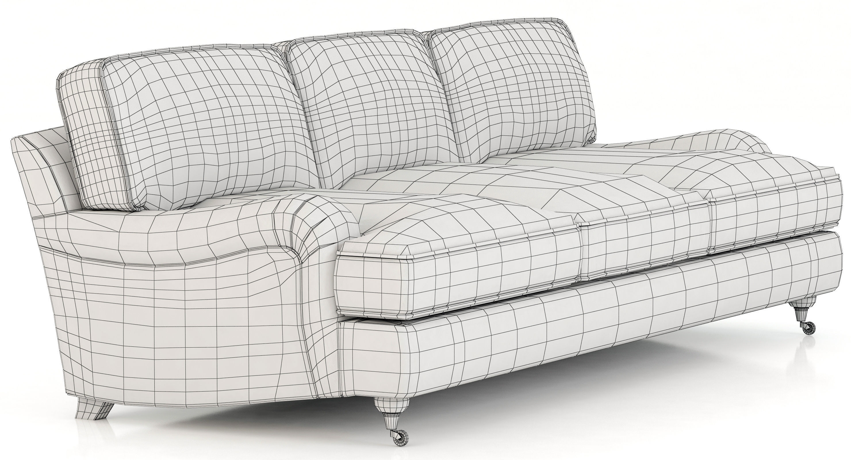 Restoration Hardware 68 Sofas set 3D model_50