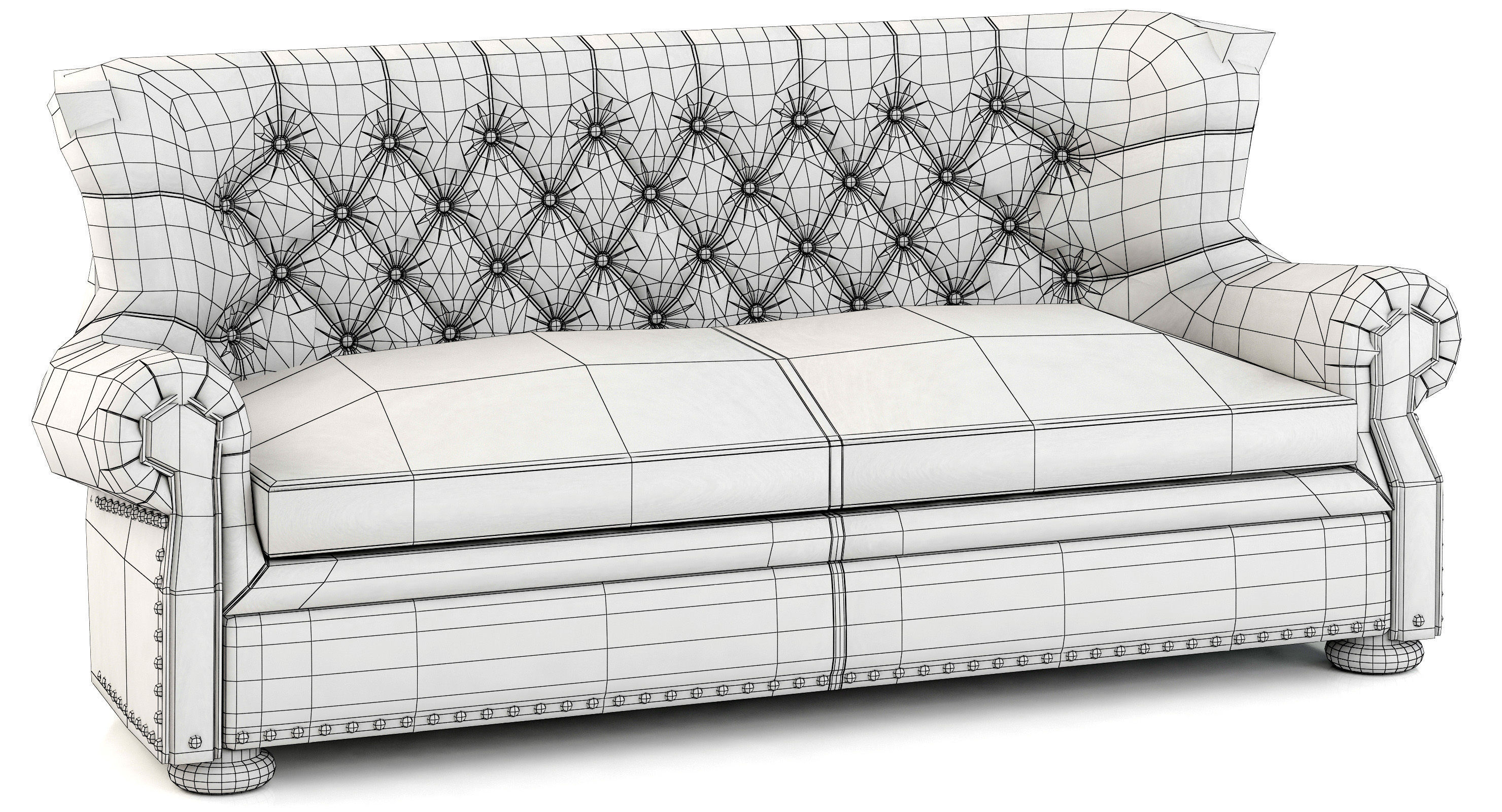 Restoration Hardware 68 Sofas set 3D model_32