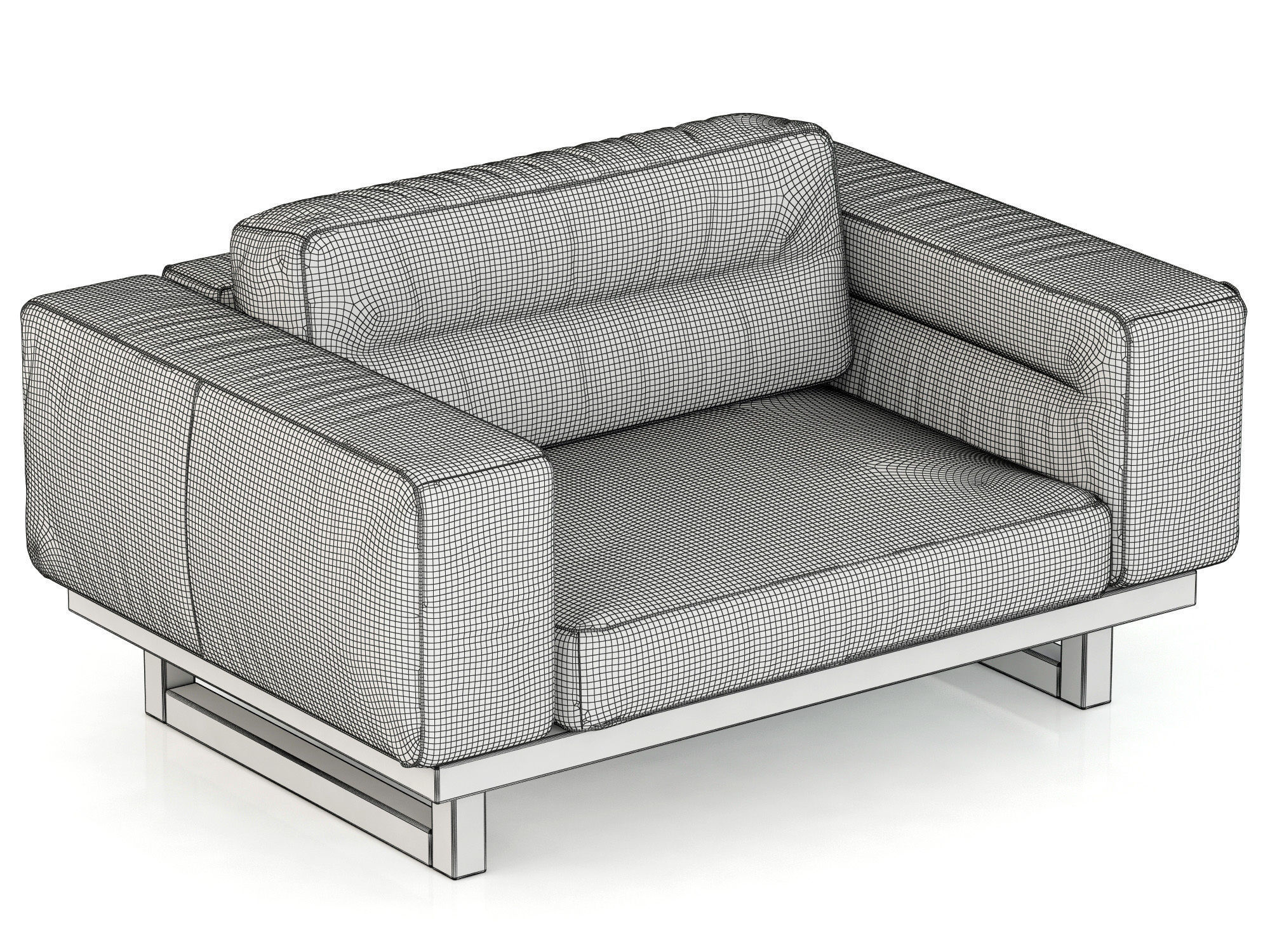 Restoration Hardware 68 Sofas set 3D model_2