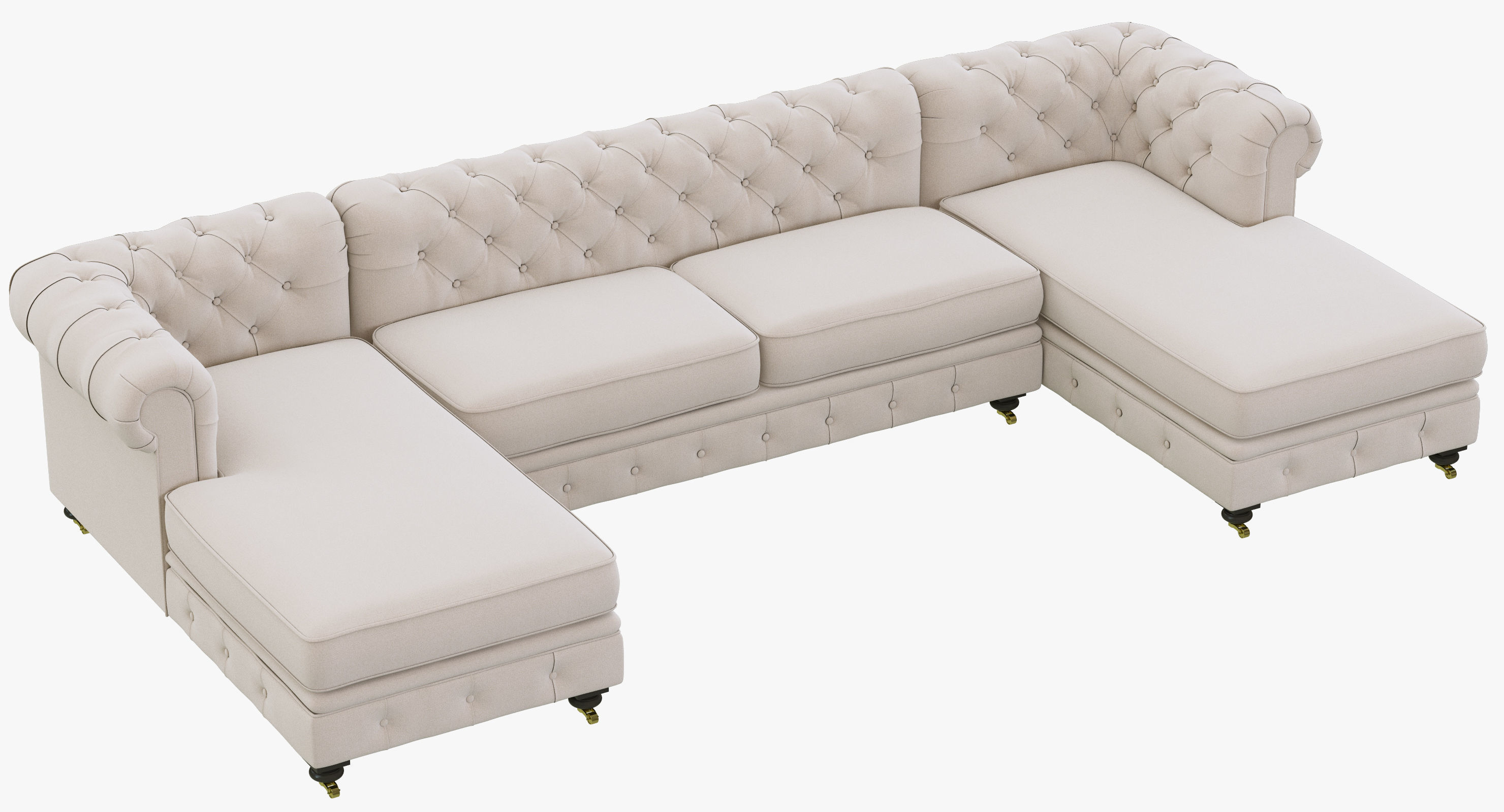 Restoration Hardware 68 Sofas set 3D model_71