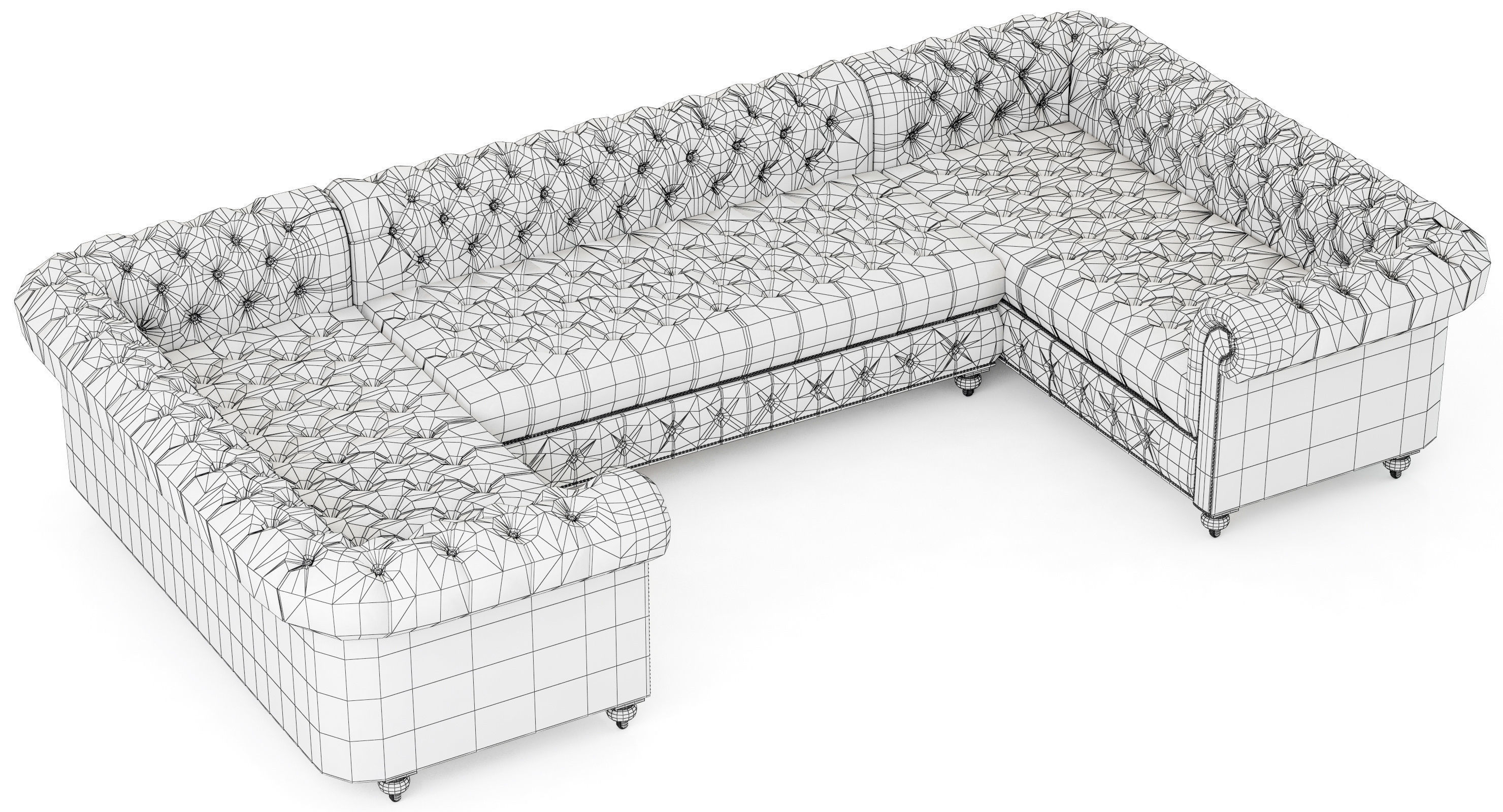 Restoration Hardware 68 Sofas set 3D model_20