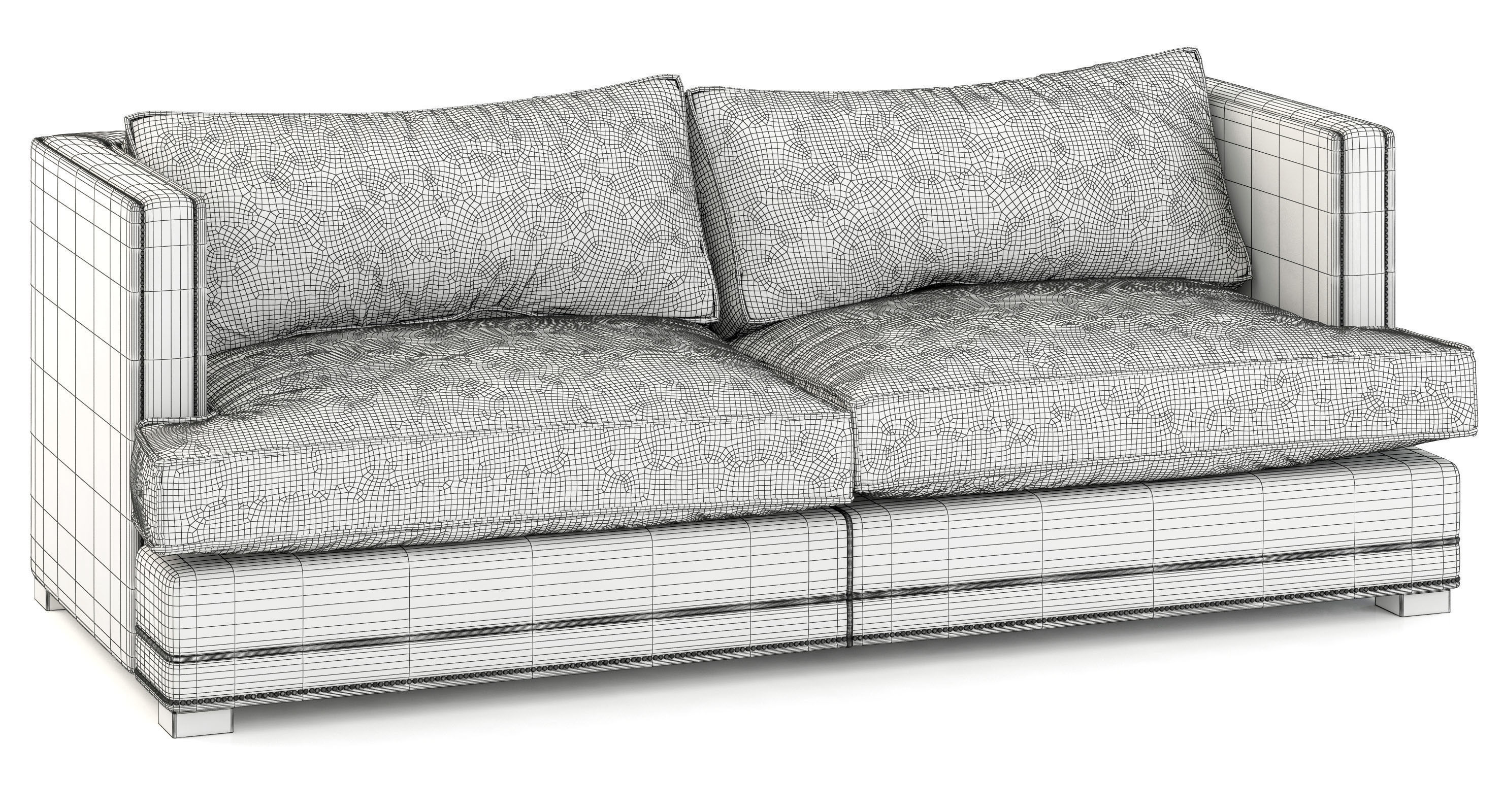 Restoration Hardware 68 Sofas set 3D model_40