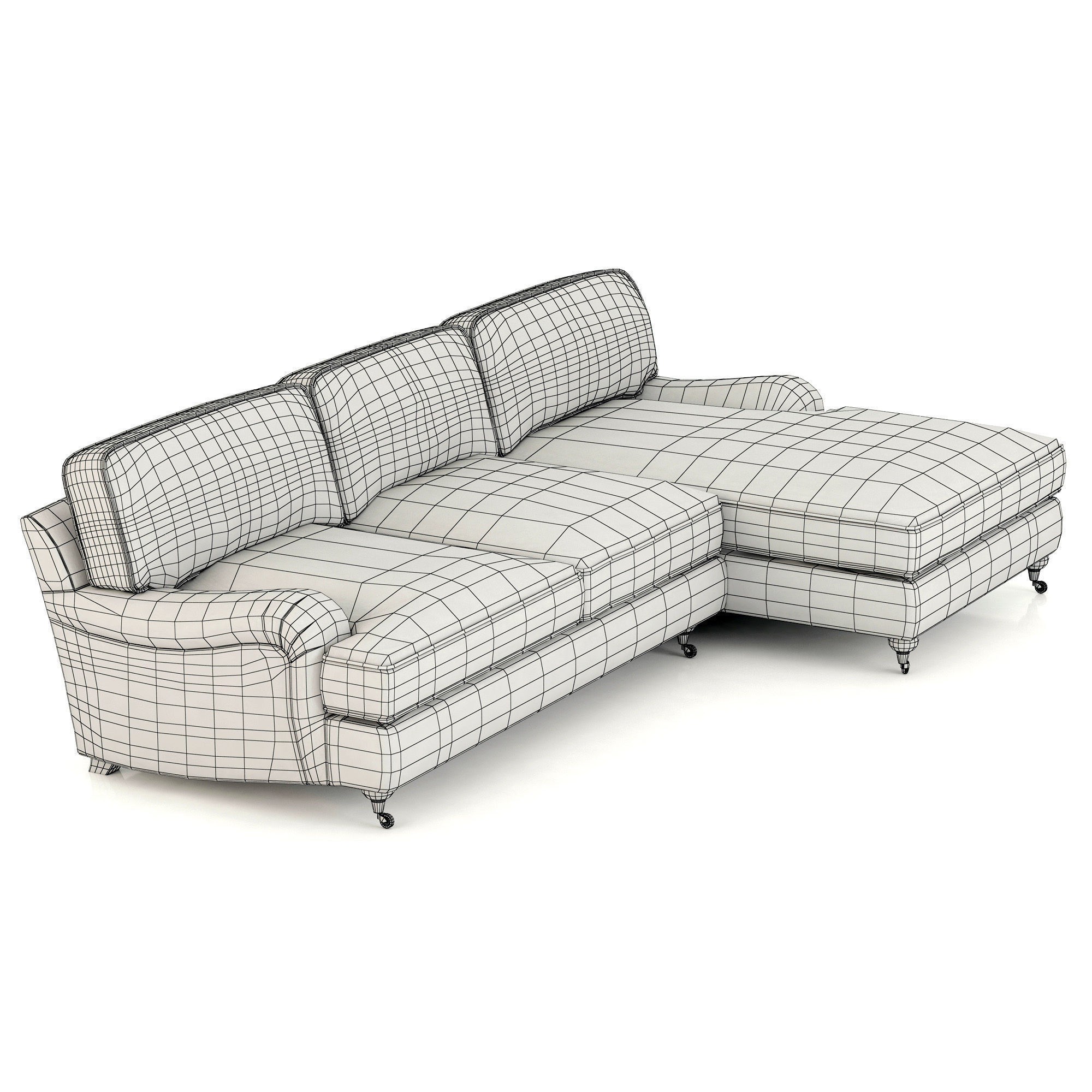 Restoration Hardware 68 Sofas set 3D model_46