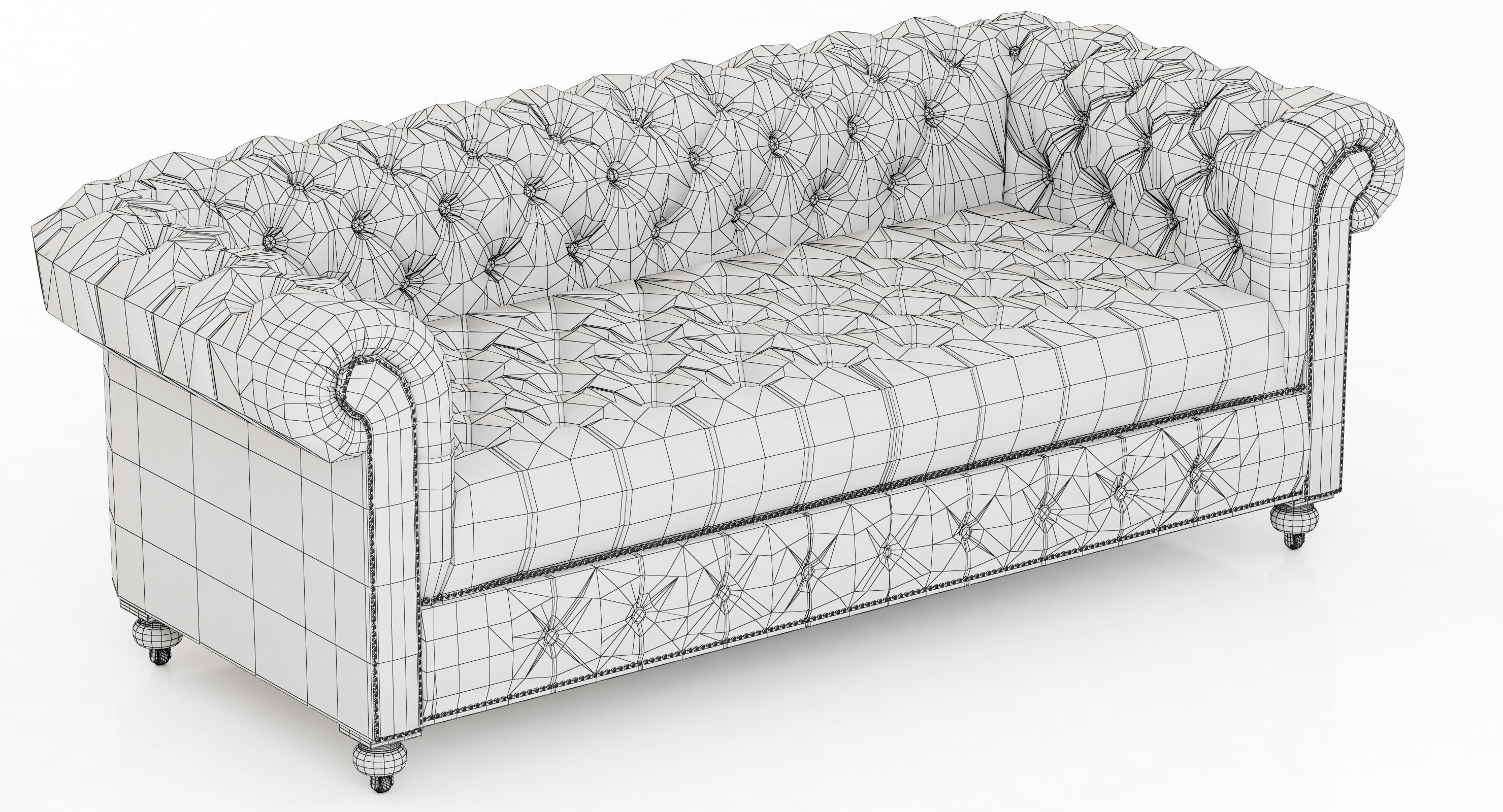Restoration Hardware 68 Sofas set 3D model_16