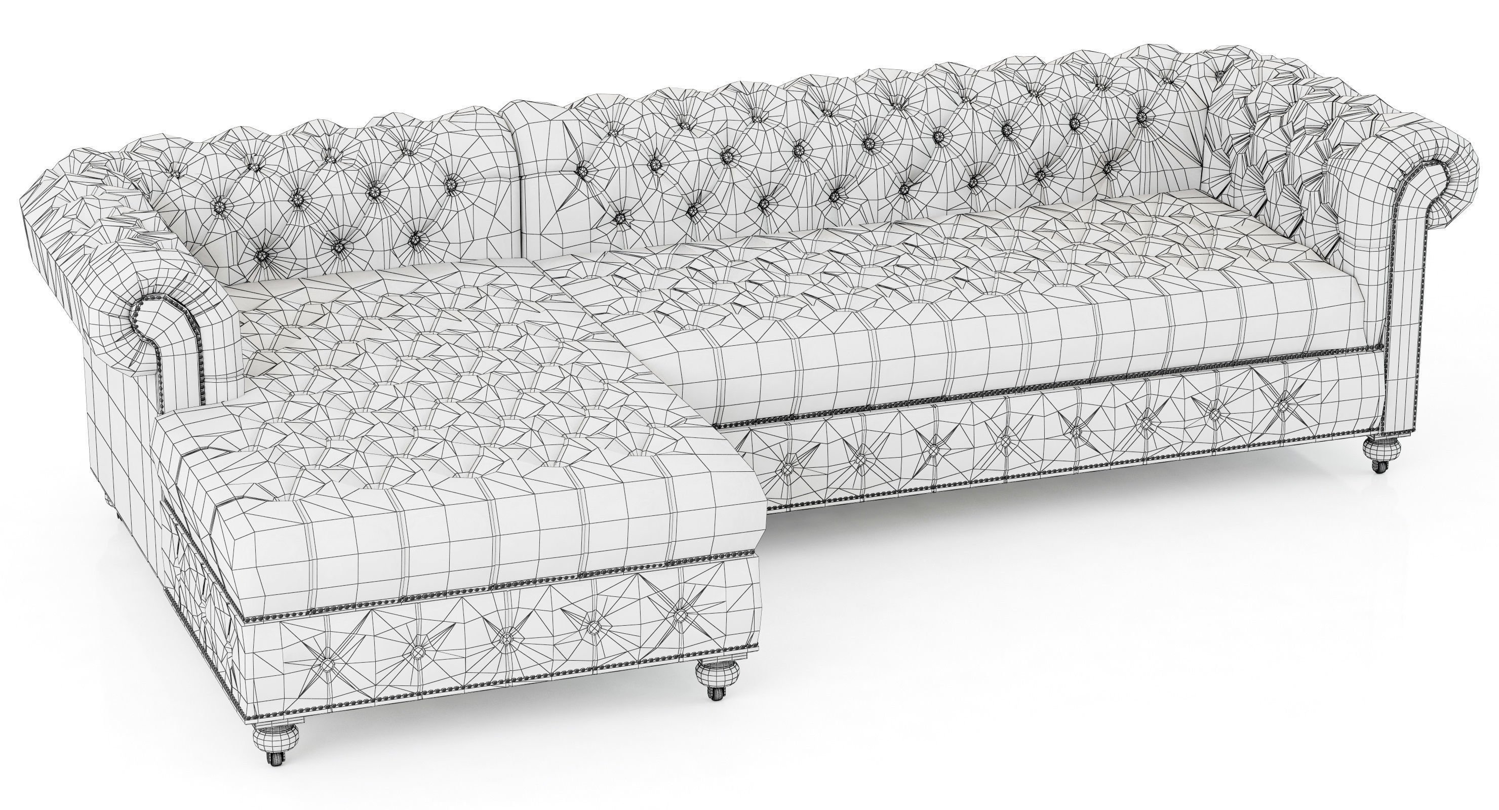 Restoration Hardware 68 Sofas set 3D model_14