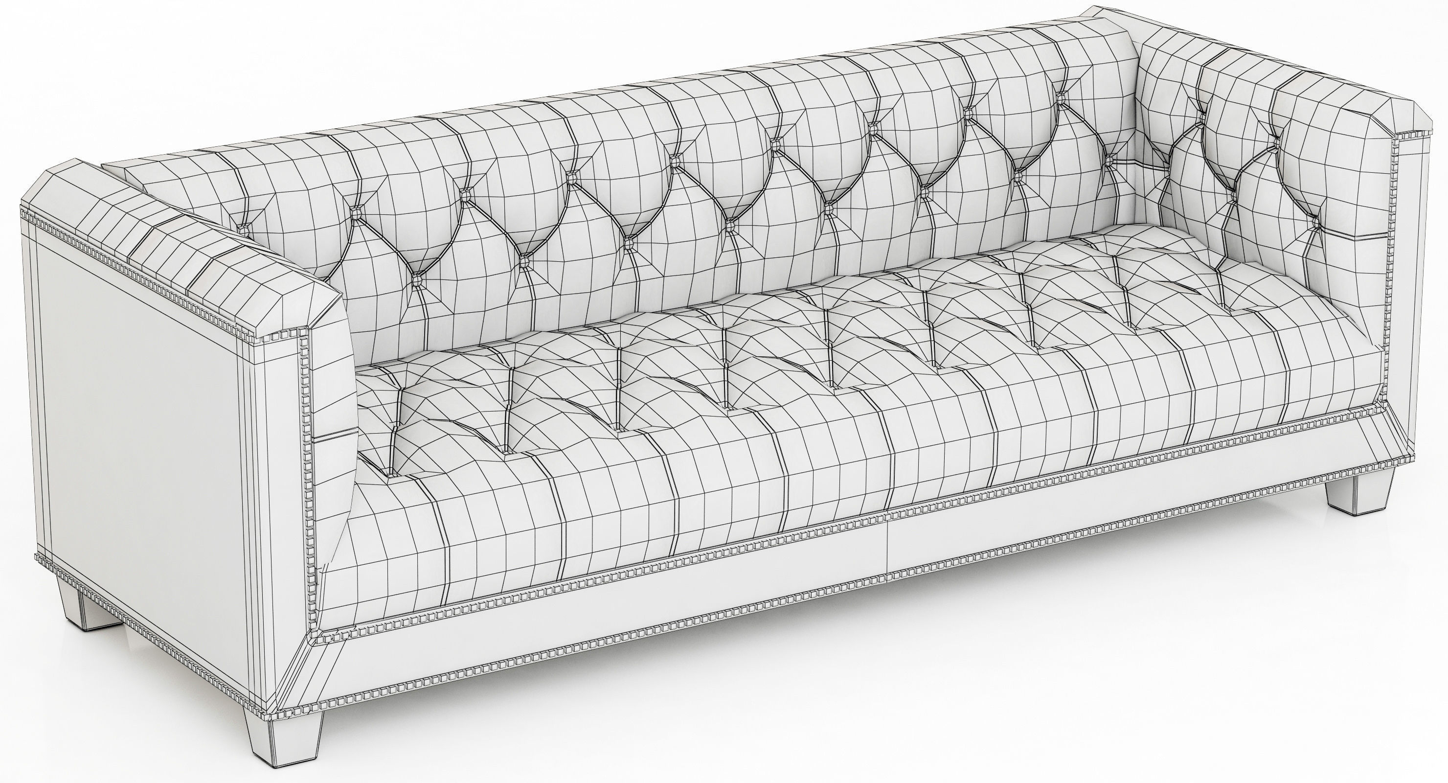 Restoration Hardware 68 Sofas set 3D model_88