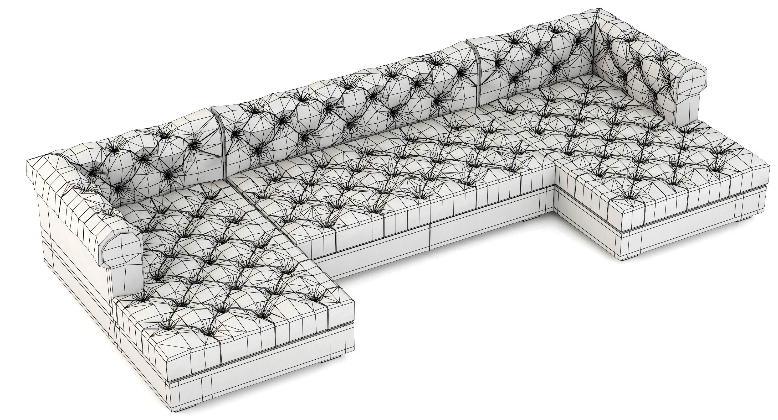 Restoration Hardware 68 Sofas set 3D model_116