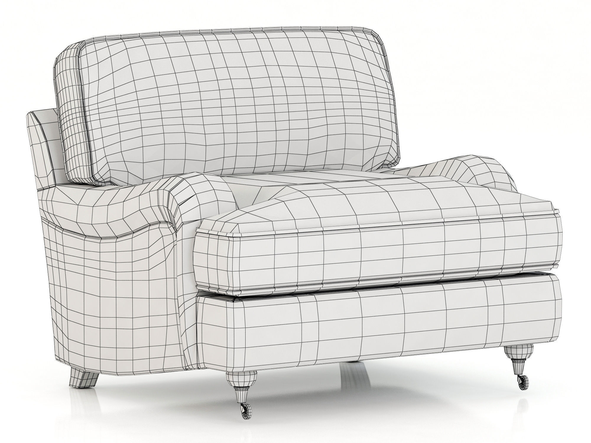 Restoration Hardware 68 Sofas set 3D model_44