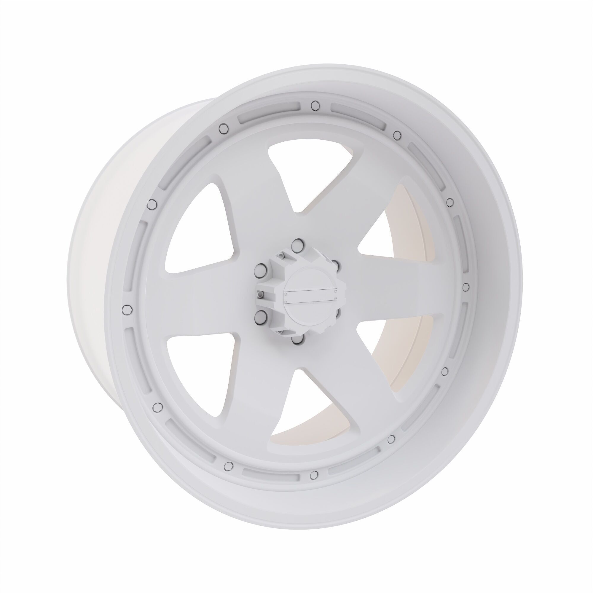 Alloy wheel 3D model_1