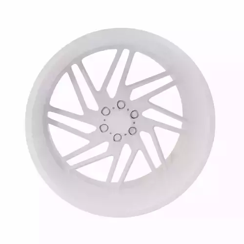 Vehicle alloy wheel 3d model  3D model