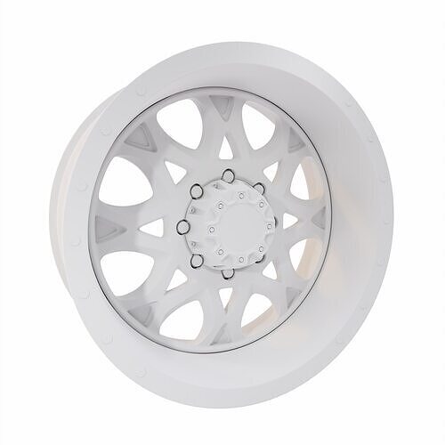 Car Alloy 3d model  3D model