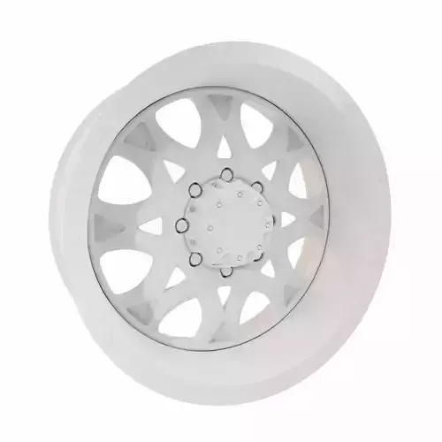 Car Alloy 3d model  3D model
