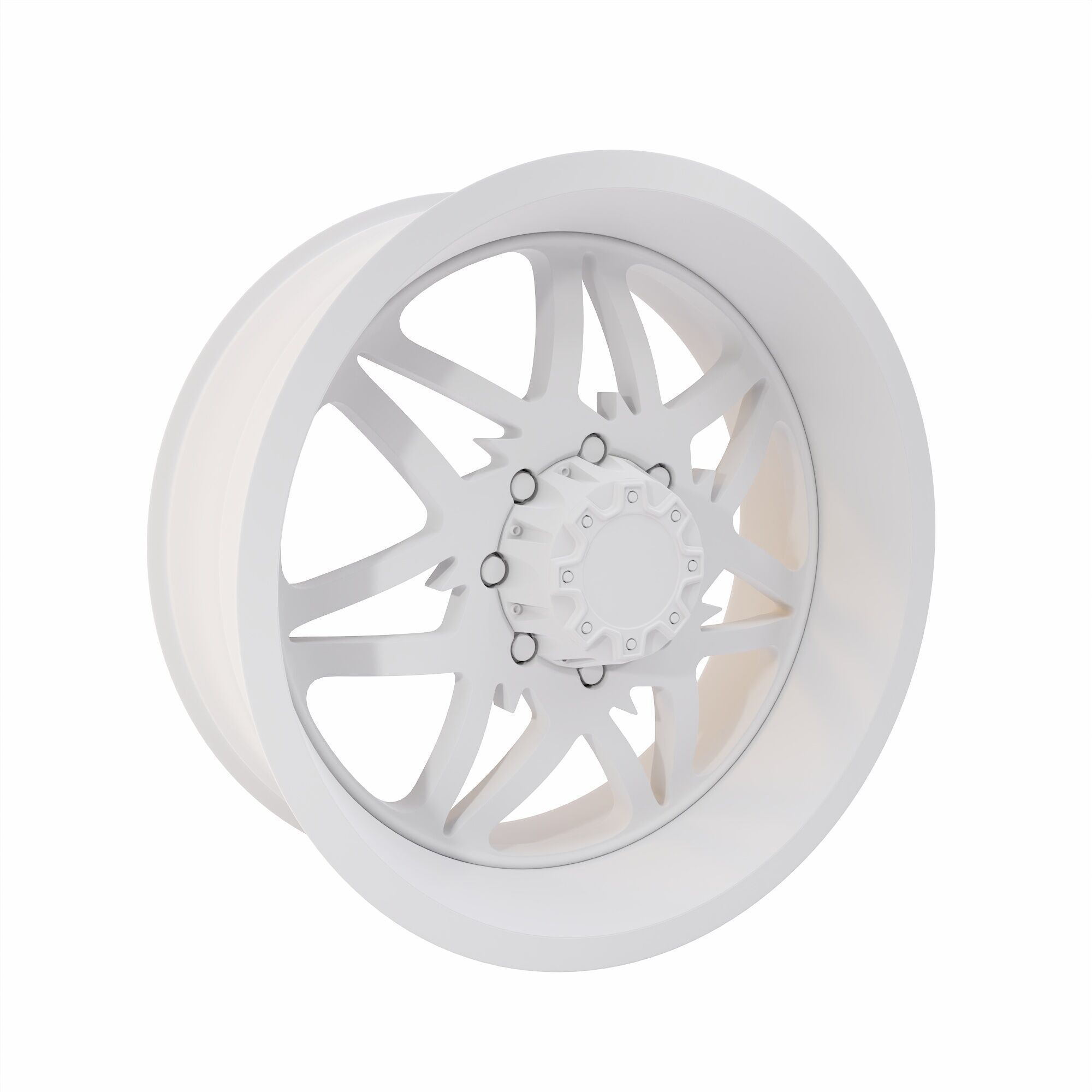 Car allow wheel detailed 3d model 3D model_1