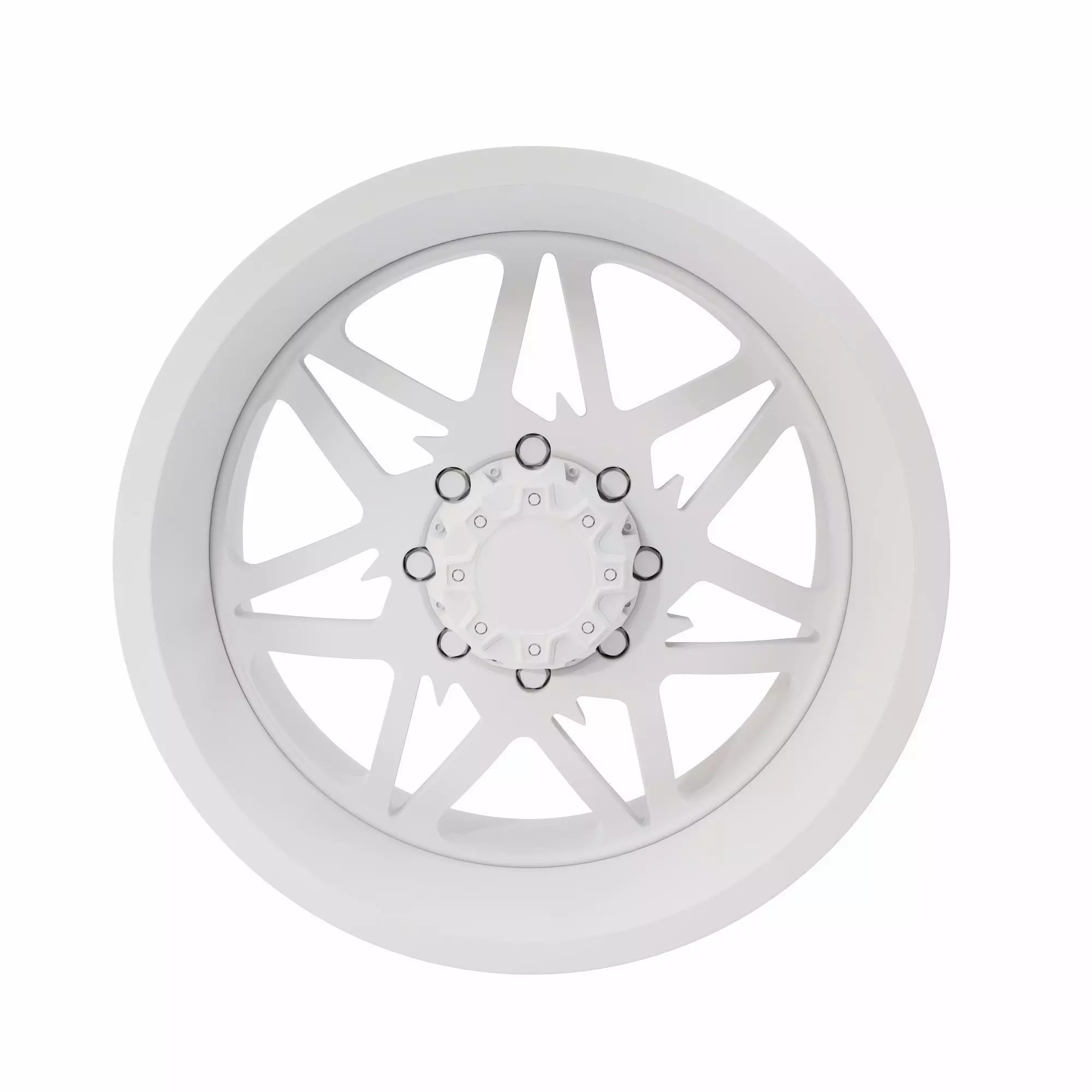 Car allow wheel detailed 3d model 3D model_0