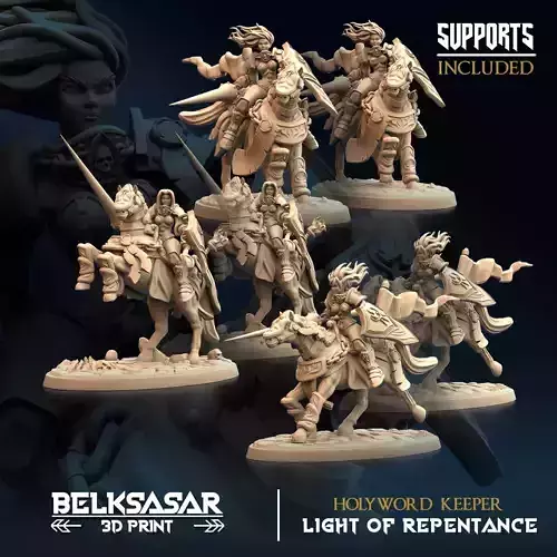 Holyword Keeper Nude and Normal Set x3