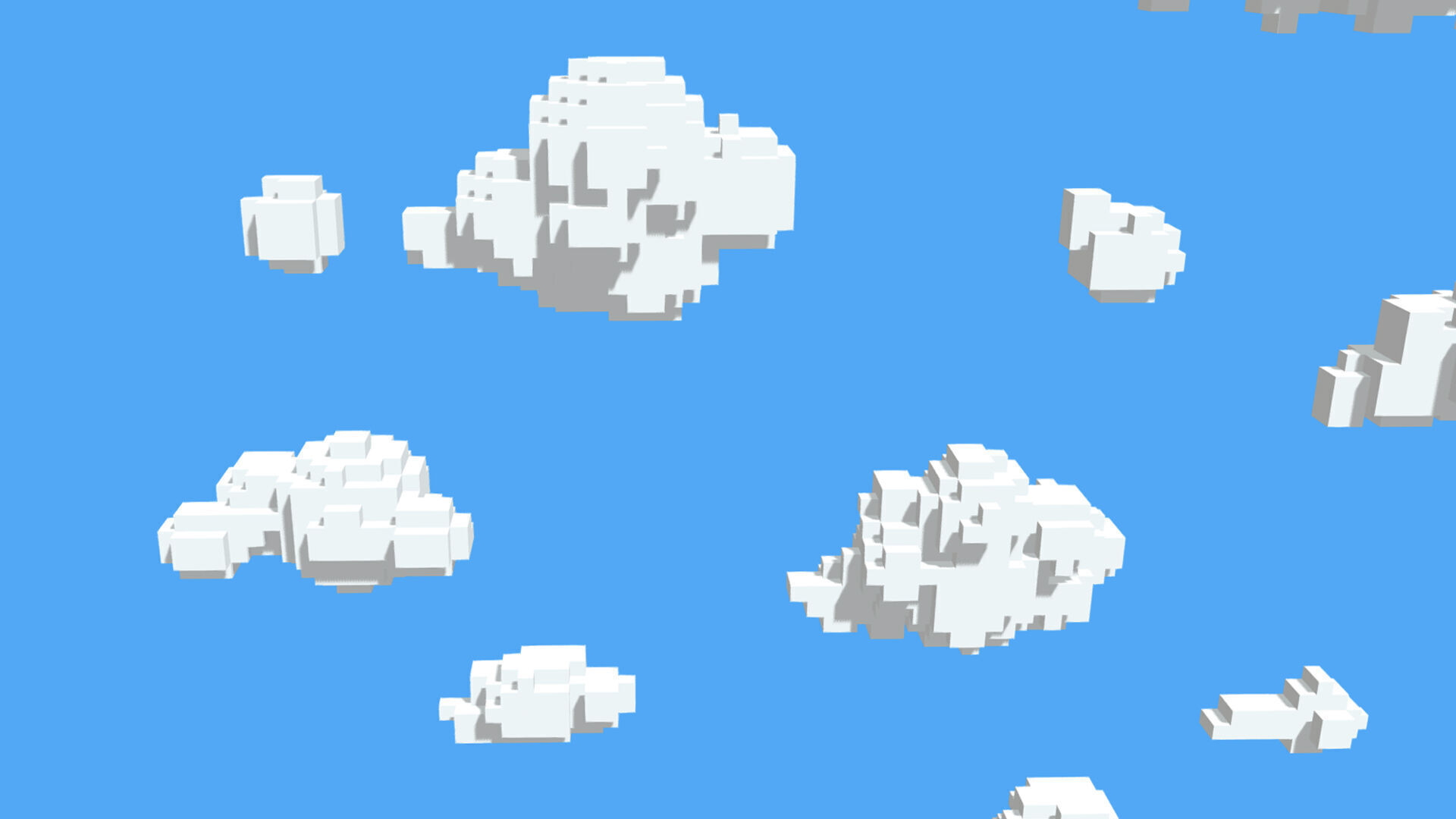 Stylized Clouds Pack - Vol 07 Free low-poly 3D model_8