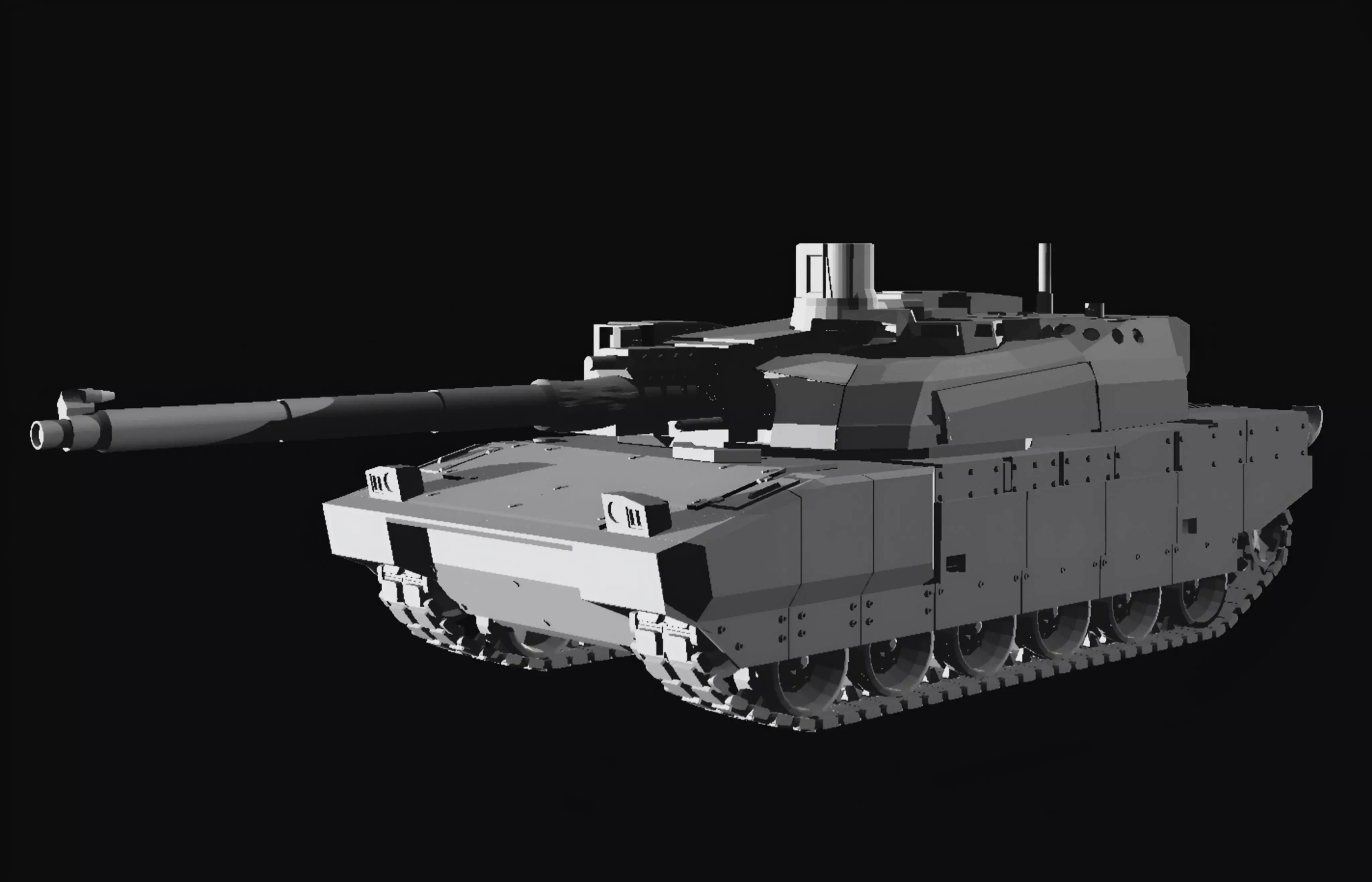 Leclerc mbt 3D print model