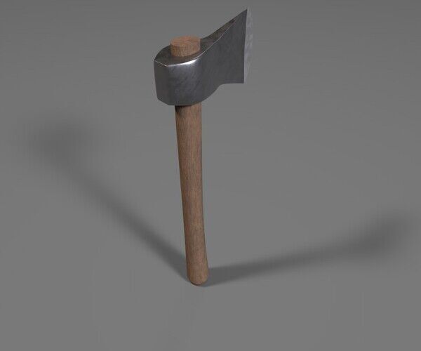 Axe Bundle 2K -Commercial License- Low-poly 3D model_2